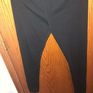 Casual Black Leggings